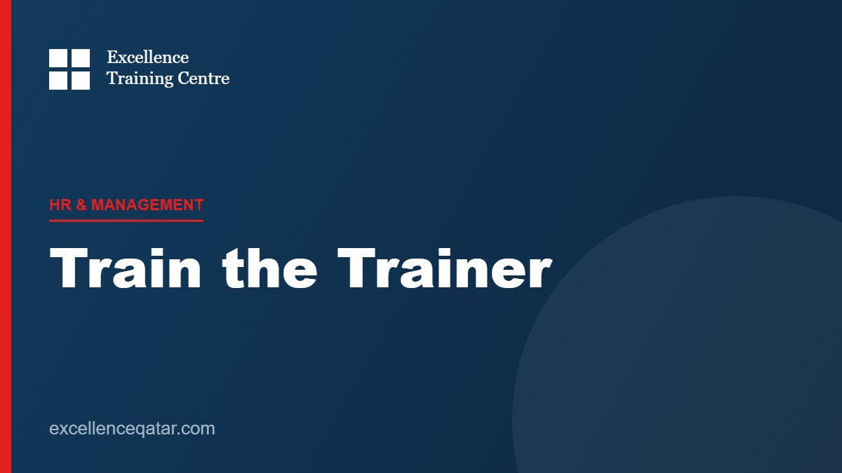 TTT – Train the Trainer